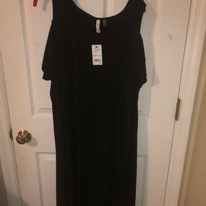 Macy’s NY Collection Black High Low Dress